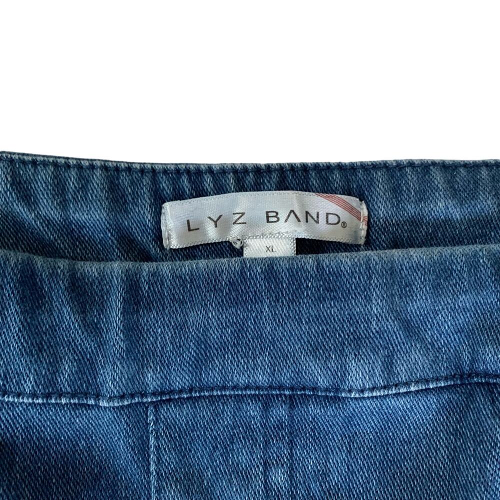 Lyz Band Stretch Skinny Jeans - Picture 9 of 12